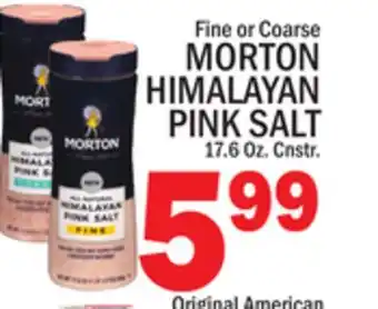 C Town MORTON HIMALAYAN PINK SALT offer