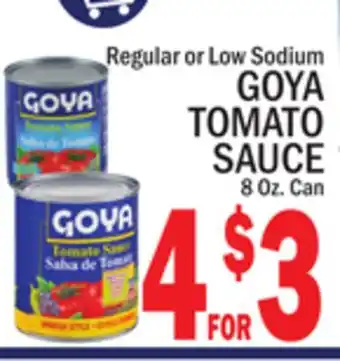 C Town GOYA TOMATO SAUCE offer