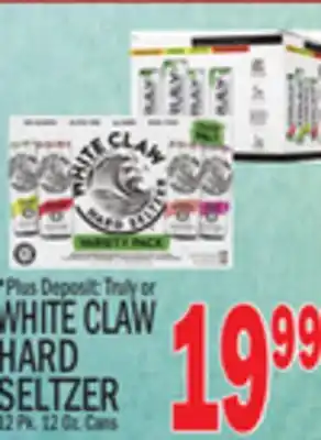 C Town WHITE CLAW HARD SELTZER offer