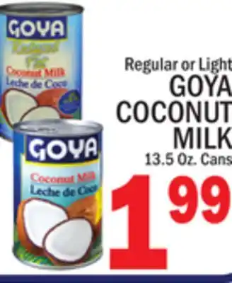 C Town GOYA COCONUT MILK offer