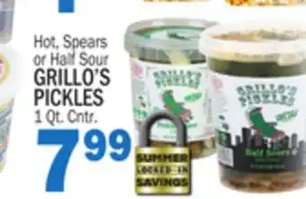 C Town GRILLO'S PICKLES offer