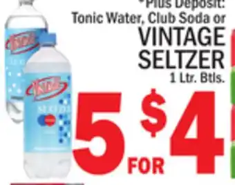 C Town VINTAGE SELTZER offer