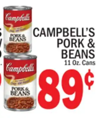 C Town CAMPBELL'S PORK & BEANS offer