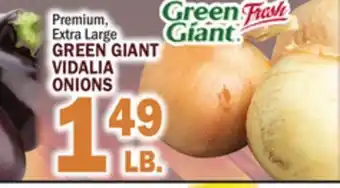 C Town GREEN GIANT VIDALIA ONIONS offer