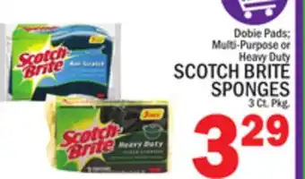 C Town SCOTCH BRITE SPONGES offer