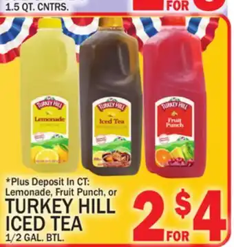 C Town TURKEY HILL ICED TEA offer