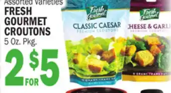 C Town FRESH GOURMET CROUTONS offer