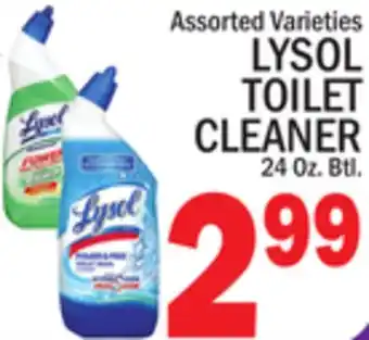 C Town LYSOL TOILET CLEANER offer