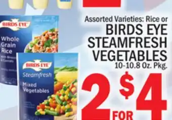 C Town BIRDS EYE STEAMFRESH VEGETABLES offer