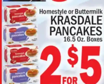 C Town KRASDALE PANCAKES offer