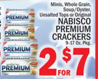 C Town NABISCO PREMIUM CRACKERS offer