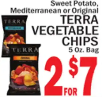 C Town TERRA VEGETABLE CHIPS offer