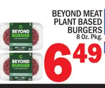 C Town BEYOND MEAT PLANT BASED BURGERS offer