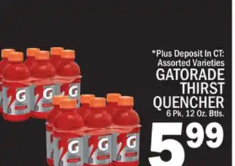 C Town GATORADE THIRST QUENCHER offer