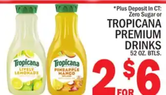 C Town TROPICANA PREMIUM DRINKS offer