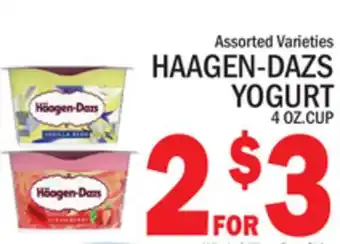 C Town HAAGEN-DAZS YOGURT offer