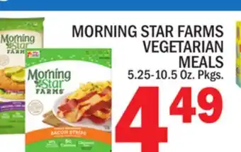 C Town MORNING STAR FARMS VEGETARIAN MEALS offer