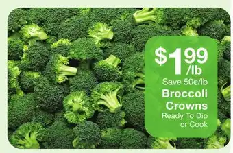 Fairway Store Market Broccoli Crowns offer