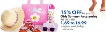 Boscov's Girls Summer Accessories offer