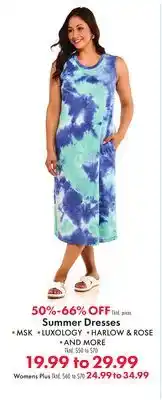 Boscov's Summer Dresses offer