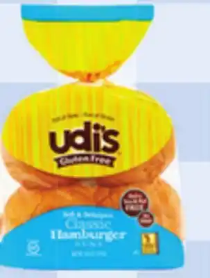 Kings Food Markets UDI'S CLASSIC GF HOT DOG OR HAMBURGER BUNS offer