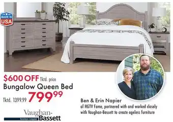 Boscov's Bungalow Queen Bed offer