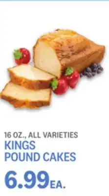 Kings Food Markets KINGS POUND CAKES offer