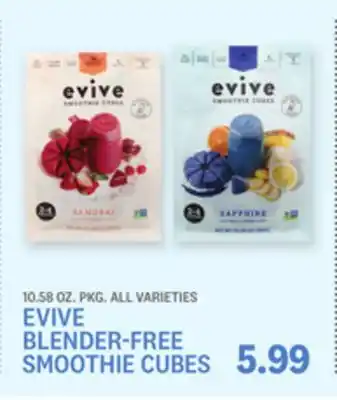 Kings Food Markets EVIVE BLENDER-FREE SMOOTHIE CUBES offer