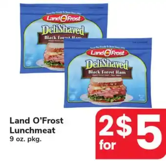 ACME Land O'Frost Lunchmeat offer