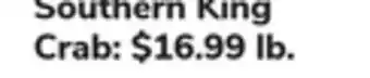ACME Southern King Crab offer