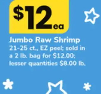 ACME Jumbo Raw Shrimp offer