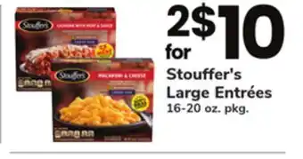 ACME Stouffer's Large Entrées offer