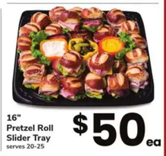 ACME 16 Pretzel Roll Slider Tray offer