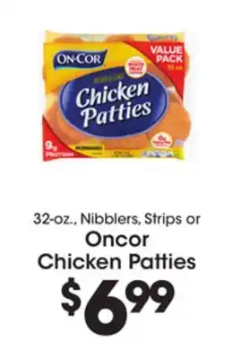 Price Rite Oncor Chicken Patties offer