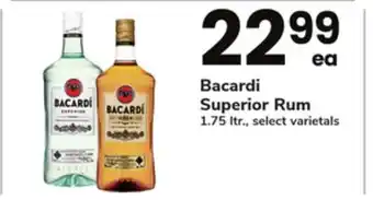 ACME Bacardi Superior Rum offer