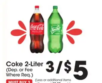 Price Rite Coke 2-Liter offer