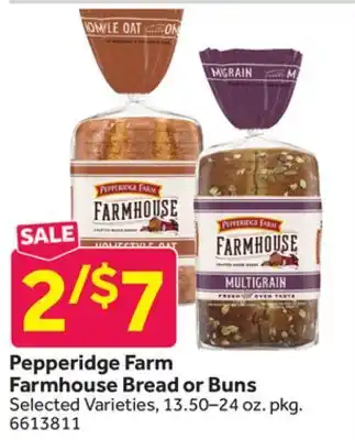 Stop&Shop Pepperidge Farm Farmhouse Bread or Buns offer