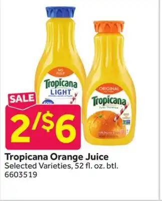 Stop&Shop Tropicana Orange Juice offer