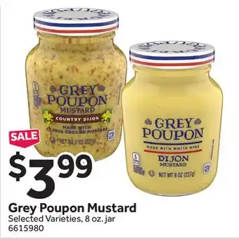 Stop&Shop Grey Poupon Mustard offer