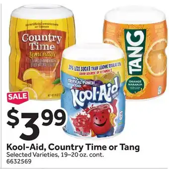 Stop&Shop Kool-Aid , Country Time or Tang offer