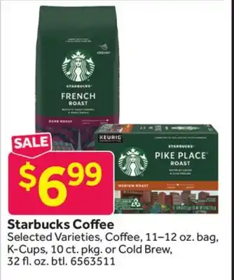 Stop&Shop Starbucks Coffee offer