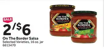 Stop&Shop On The Border Salsa offer