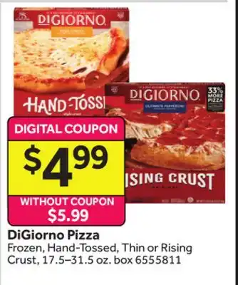 Stop&Shop DiGiorno Pizza offer