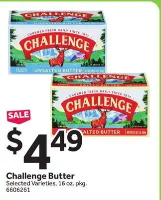 Stop&Shop Challenge Butter offer