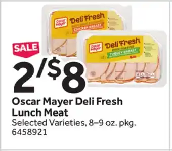 Stop&Shop Oscar Mayer Deli Fresh Lunch Meat offer