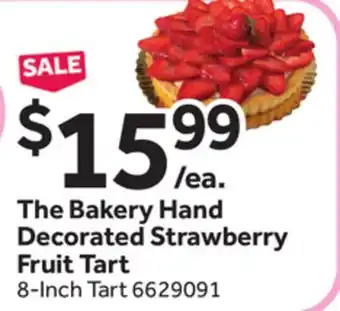Stop&Shop The Bakery Hand Decorated Strawberry Fruit Tart offer
