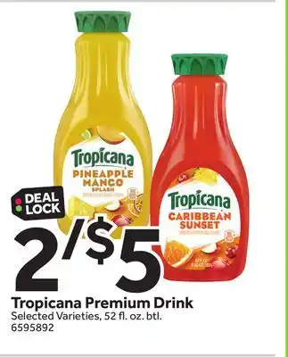 Stop&Shop Tropicana Premium Drink offer