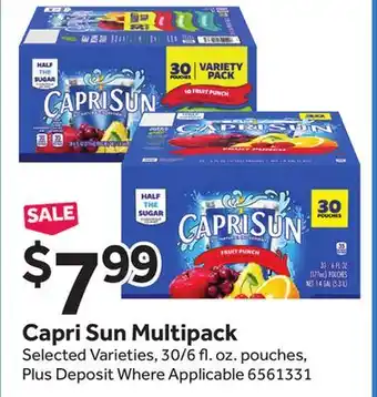 Stop&Shop Capri Sun Multipack offer