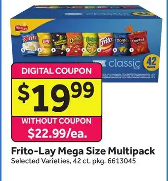 Stop&Shop Frito-Lay Mega Size Multipack offer