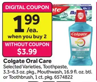 Stop&Shop Colgate Oral Care offer